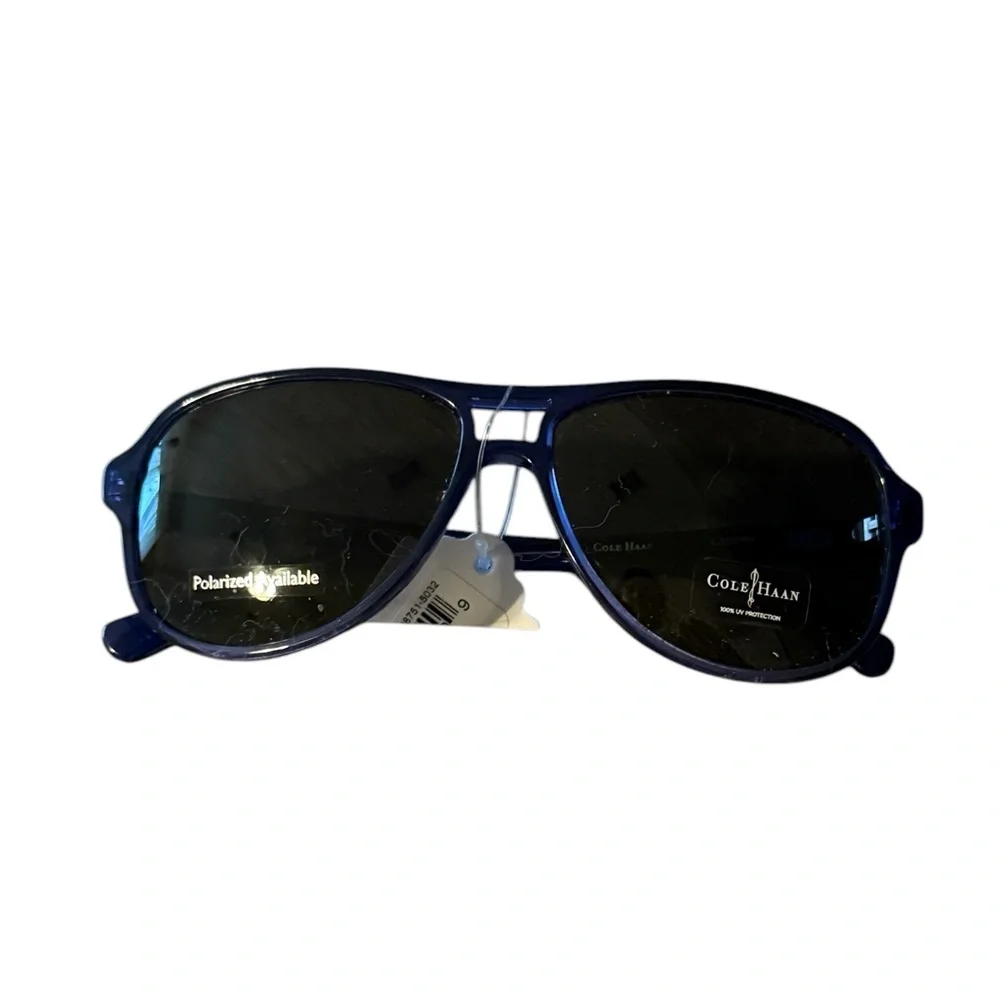 Sunglasses Cole Haan Blue Aviator Sunglasses